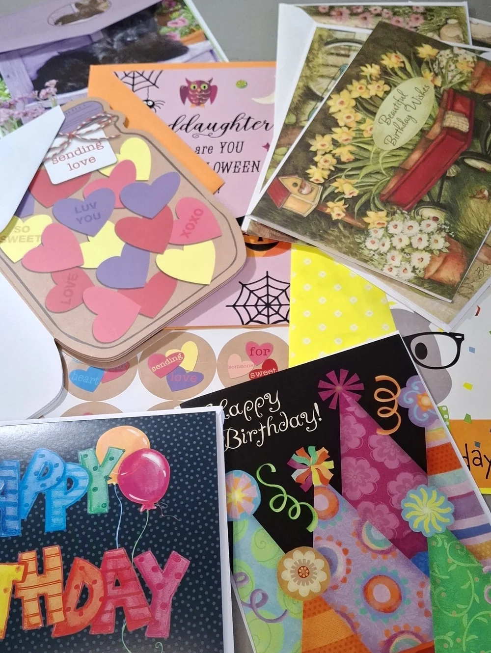 Assorted Birthday & Greeting Cards